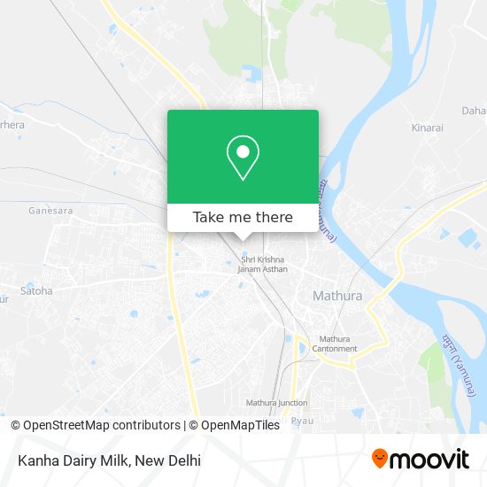 Kanha Dairy Milk map