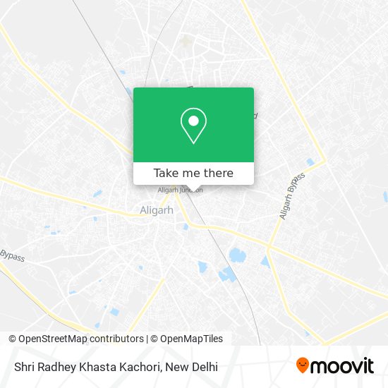 Shri Radhey Khasta Kachori map