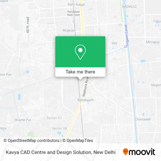 Kavya Cad Centre And Design Solution map