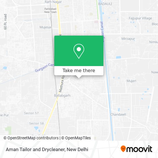 Aman Tailor and Drycleaner map
