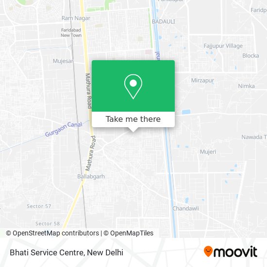 Bhati Service Centre map