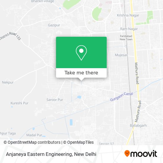 Anjaneya Eastern Engineering map