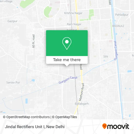 Jindal Rectifiers Unit I map