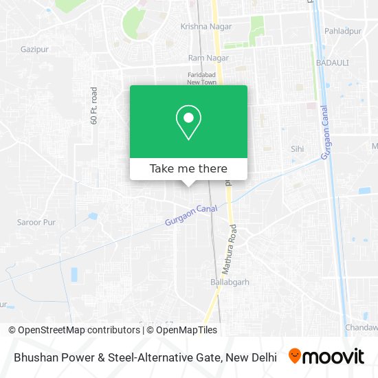 Bhushan Power & Steel-Alternative Gate map