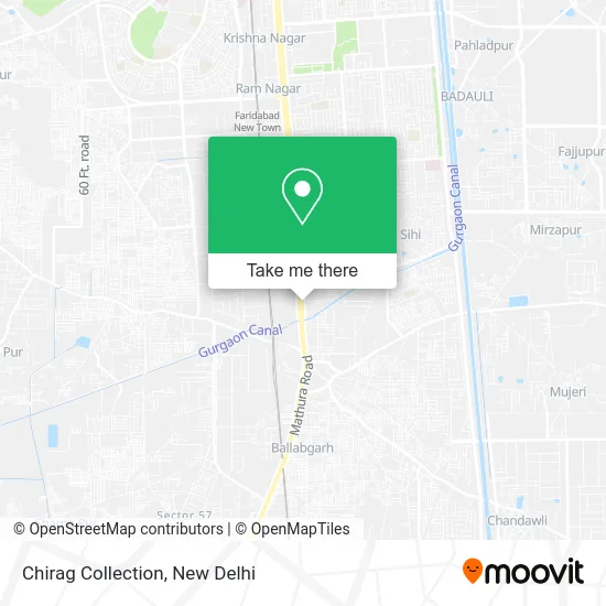 Chirag Collection map