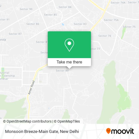 Monsoon Breeze-Main Gate map