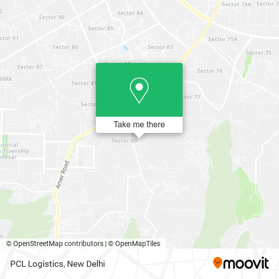 PCL Logistics map