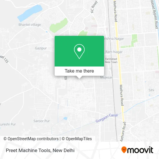 Preet Machine Tools map