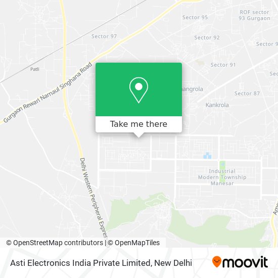 Asti Electronics India Private Limited map