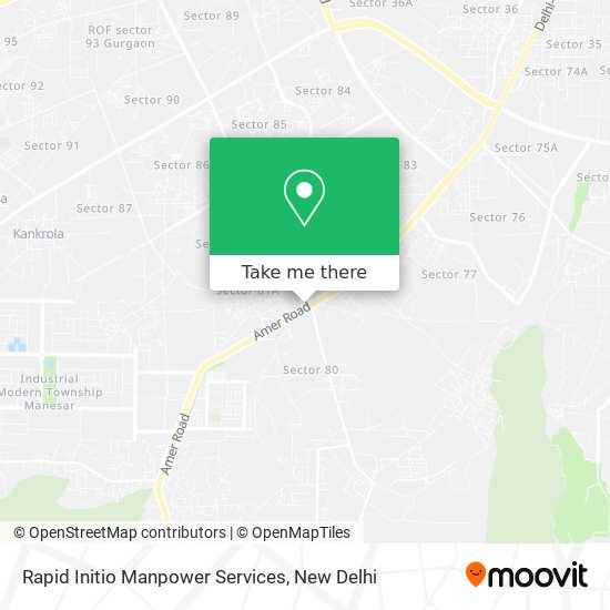 Rapid Initio Manpower Services map