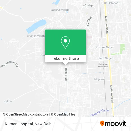 Kumar Hospital map