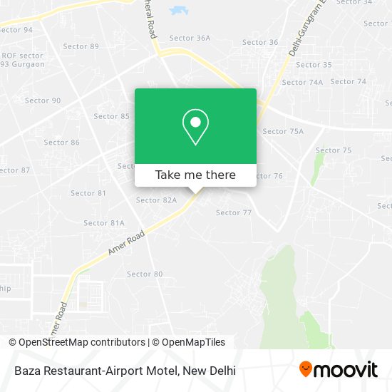 Baza Restaurant-Airport Motel map