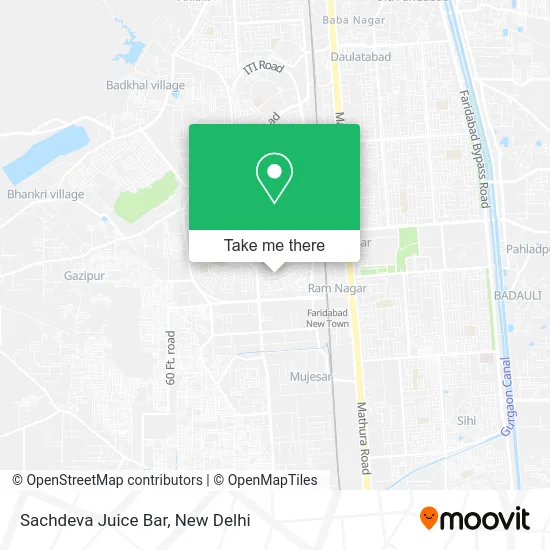 Sachdeva Juice Bar map