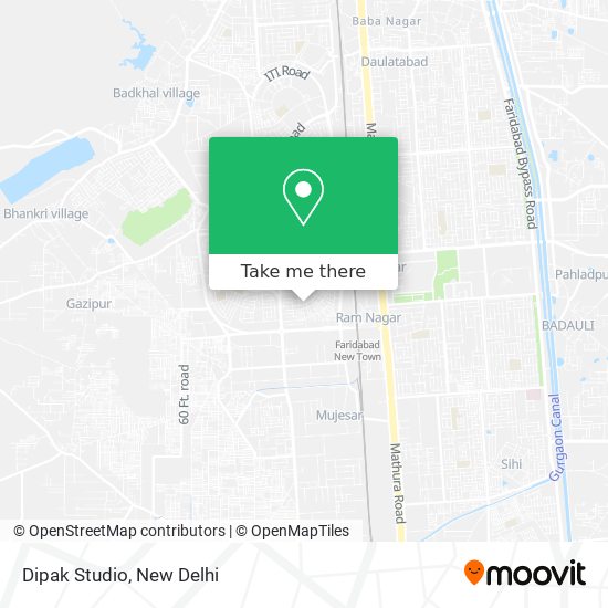 Dipak Studio map