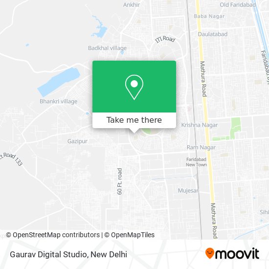 Gaurav Digital Studio map