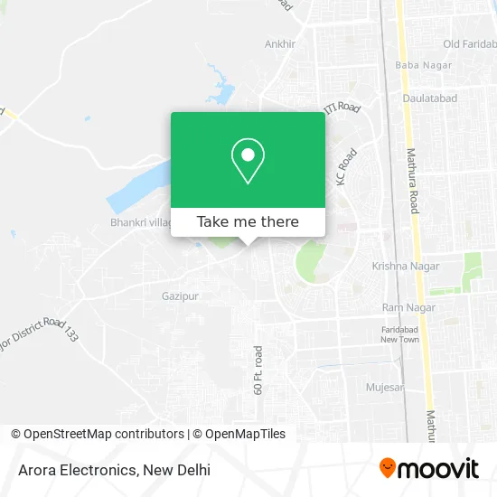 Arora Electronics map