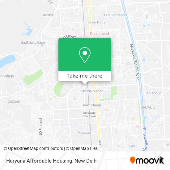 Haryana Affordable Housing map