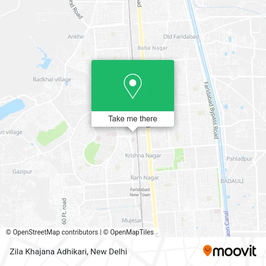 Zila Khajana Adhikari map