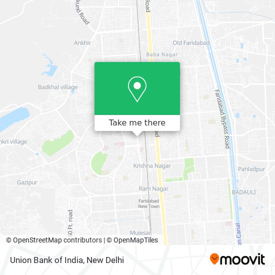 Union Bank of India map