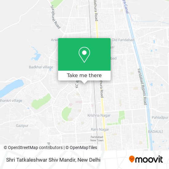 Shri Tatkaleshwar Shiv Mandir map