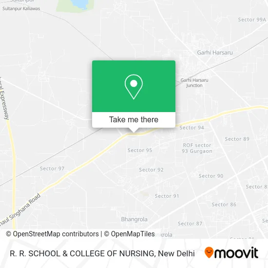 R. R. SCHOOL & COLLEGE OF NURSING map