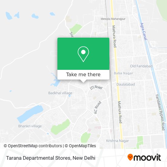 Tarana Departmental Stores map