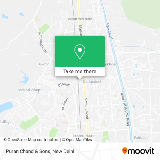 Puran Chand & Sons map