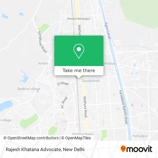 Rajesh Khatana Advocate map