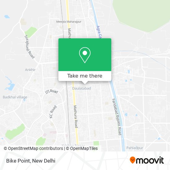 Bike Point map