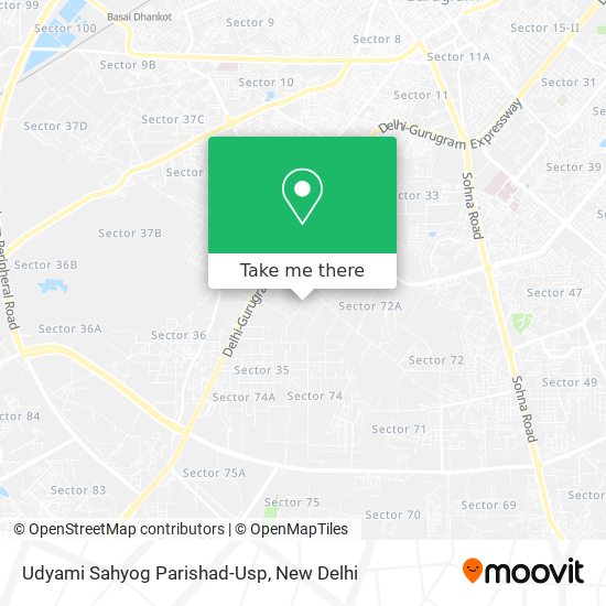 Udyami Sahyog Parishad-Usp map