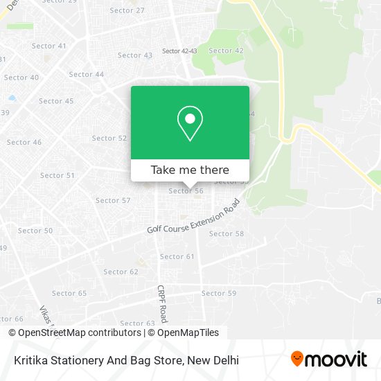 Kritika Stationery And Bag Store map