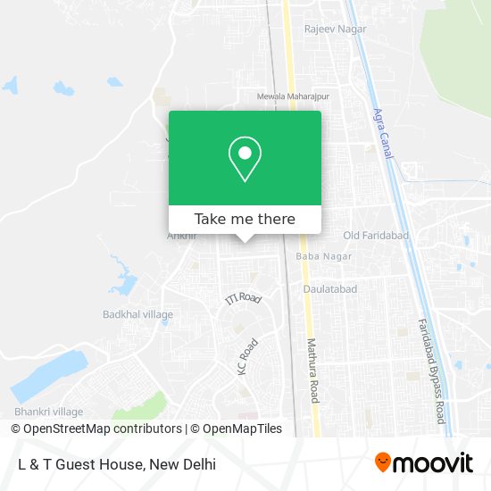 L & T Guest House map