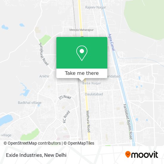 Exide Industries map