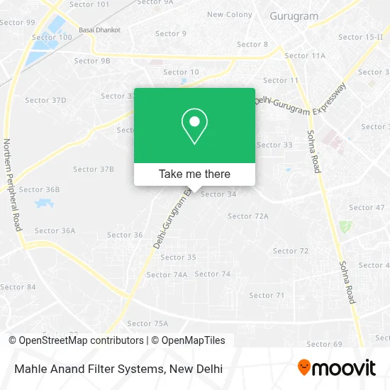 Mahle Anand Filter Systems map