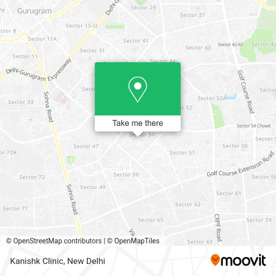 Kanishk Clinic map