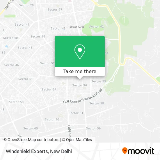 Windshield Experts map