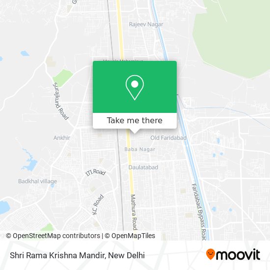 Shri Rama Krishna Mandir map