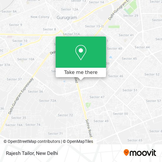 Rajesh Tailor map