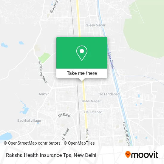 Raksha Health Insurance Tpa map