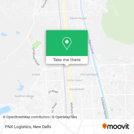 PNX Logistics map