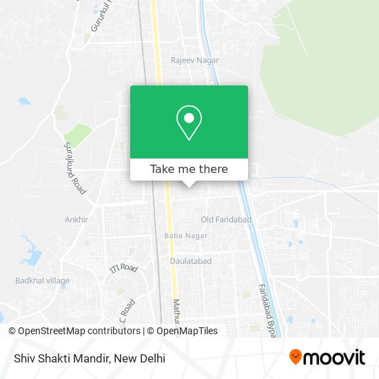 Shiv Shakti Mandir map