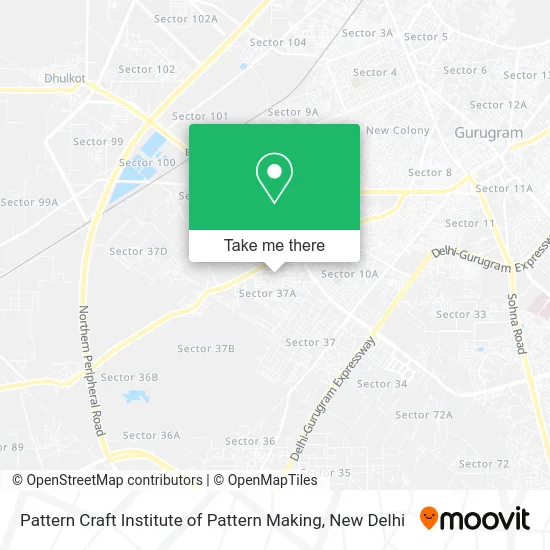 Pattern Craft Institute of Pattern Making map
