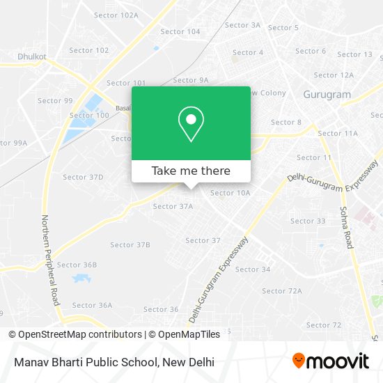 Manav Bharti Public School map