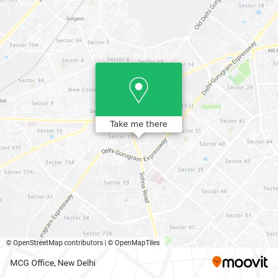 MCG Office map