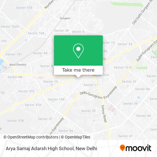 Arya Samaj Adarsh High School map