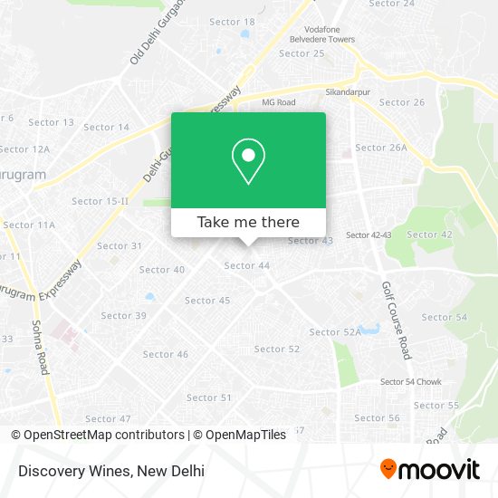 Discovery Wines map