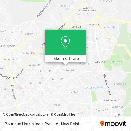 Boutique Hotels India Pvt. Ltd. map