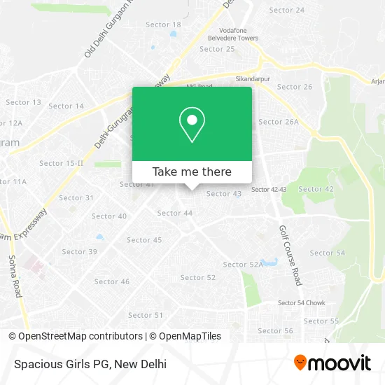 Spacious Girls PG map