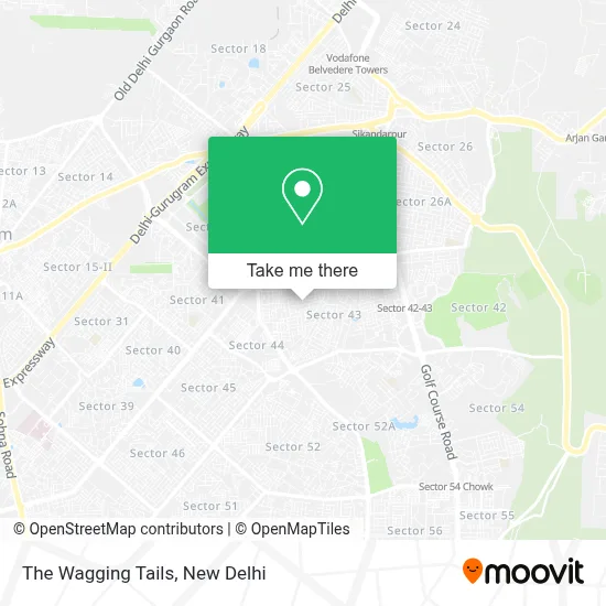 The Wagging Tails map