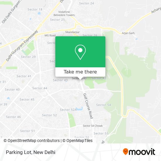 Parking Lot map